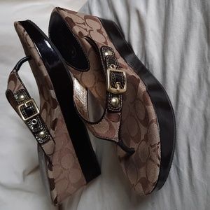 Coach shoes woman size 9M GRACY